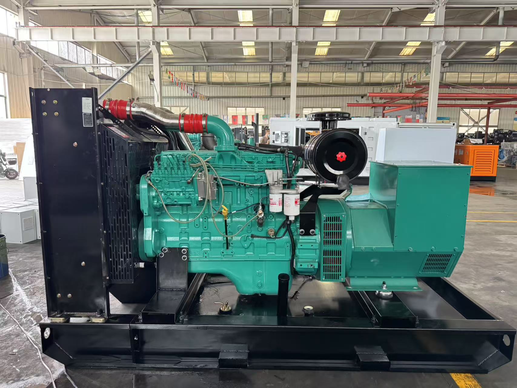 Home Use Portable Standby 200KW 6LTAA Cumminss Silent/Open Type 3 Phase 4 Wire Diesel Generator Set with Remote Control
