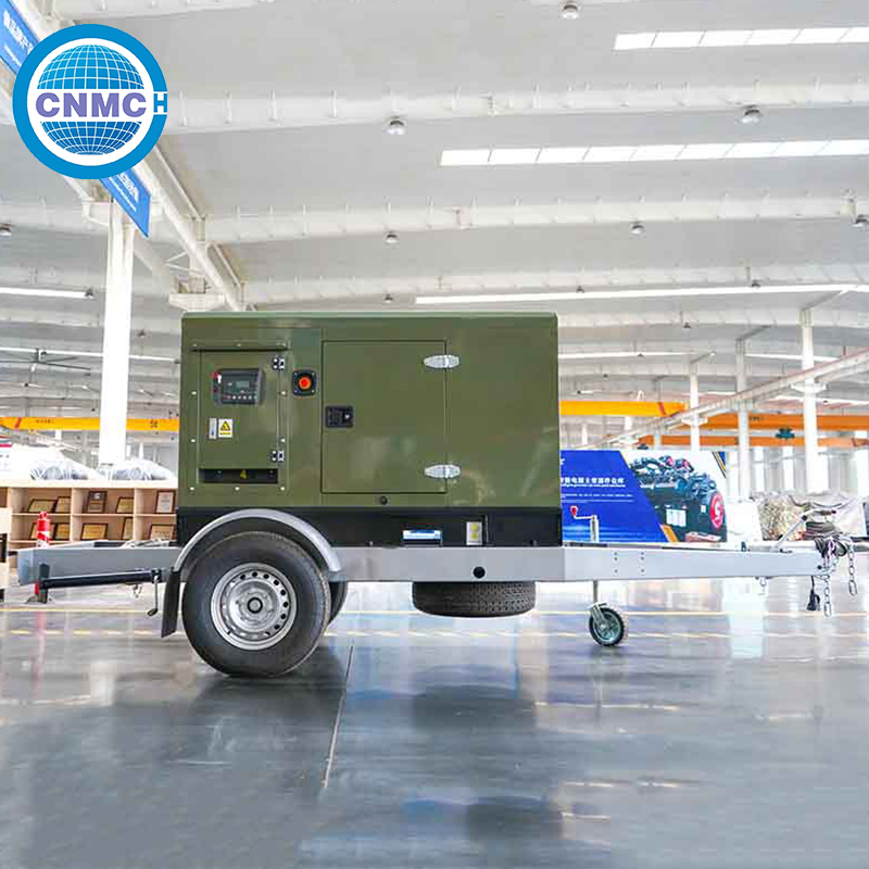 Tow Your Power Solution: High-Capacity Trailer Generator with Integrated Fuel Tank &amp; Easy Deployment