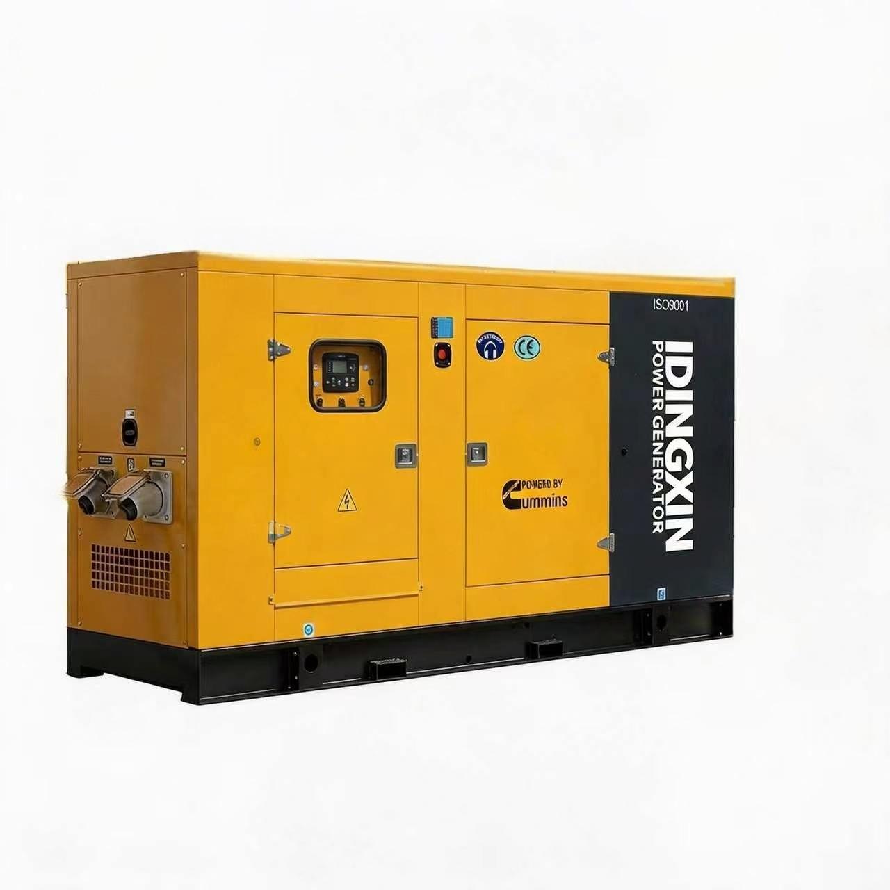 3-Phase Super Silent Diesel Generator Set 30kVA to 400kVA Industrial Electric Power Genset for Standby Emergency Use