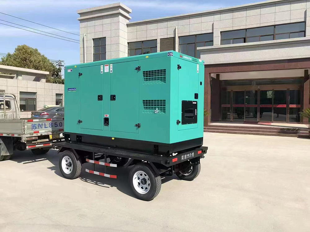 Diesel Generators Set 132Kva/120Kw/100Kva Standby Backup Silent with Trailer Remote Control From Emergency Equipment Supplier