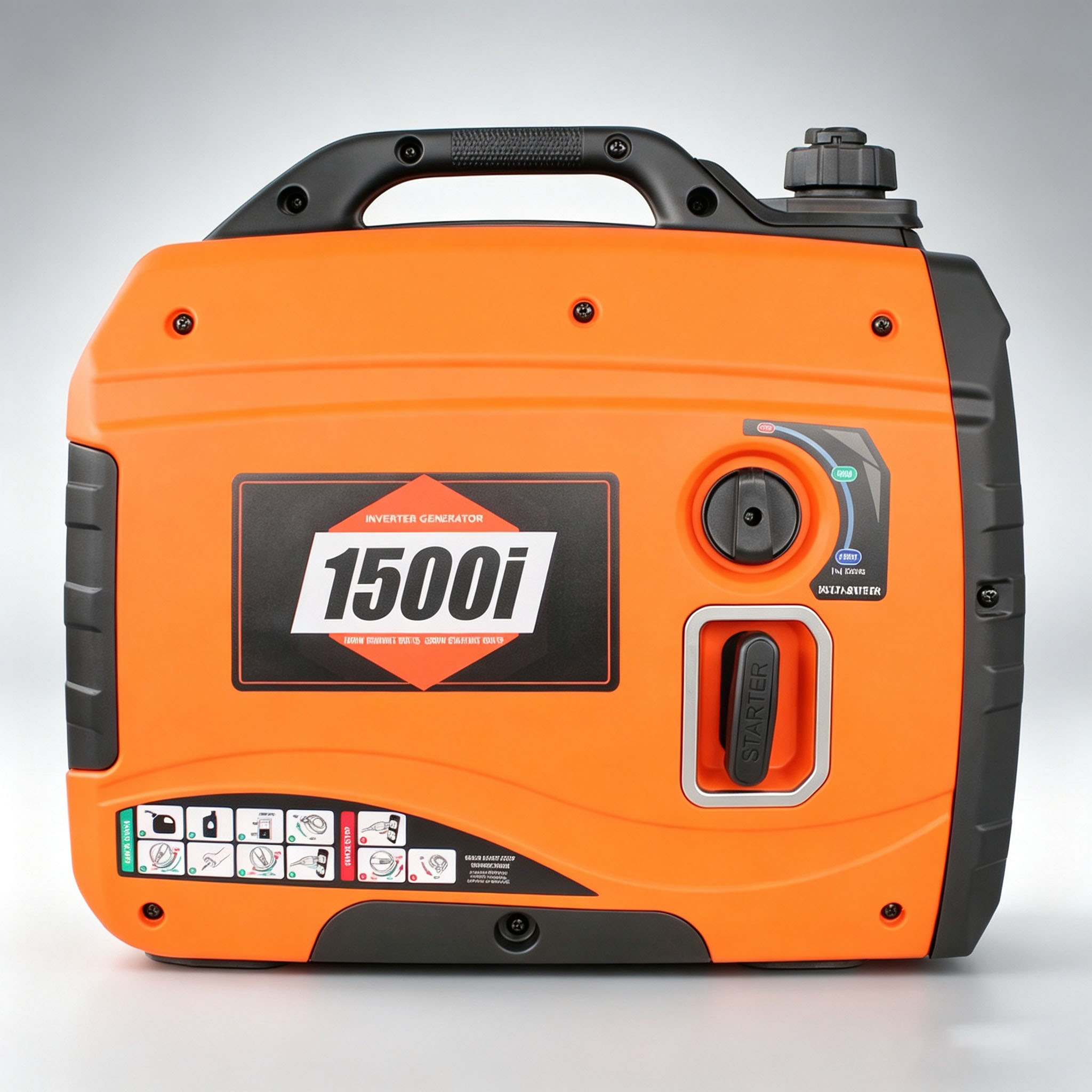 4-Stroke Single Phase Gasoline LPG Natural Gas Home Silent Recoil Start 220V/110V Generators With 3-9KW Power Ratings
