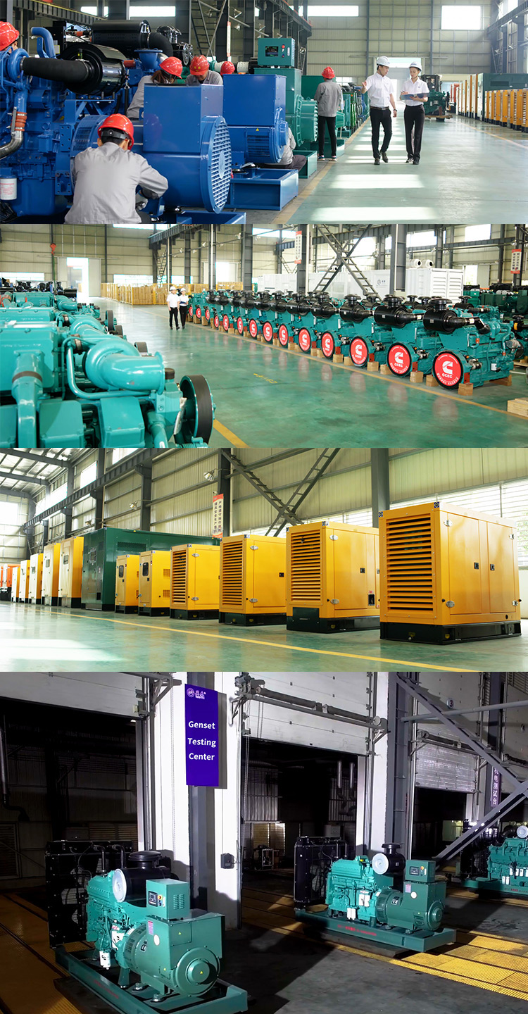 Diesel Generator Set 5kW 10kW 15kW 20kW Silent Type 230V 400V ATS Brushless Generator