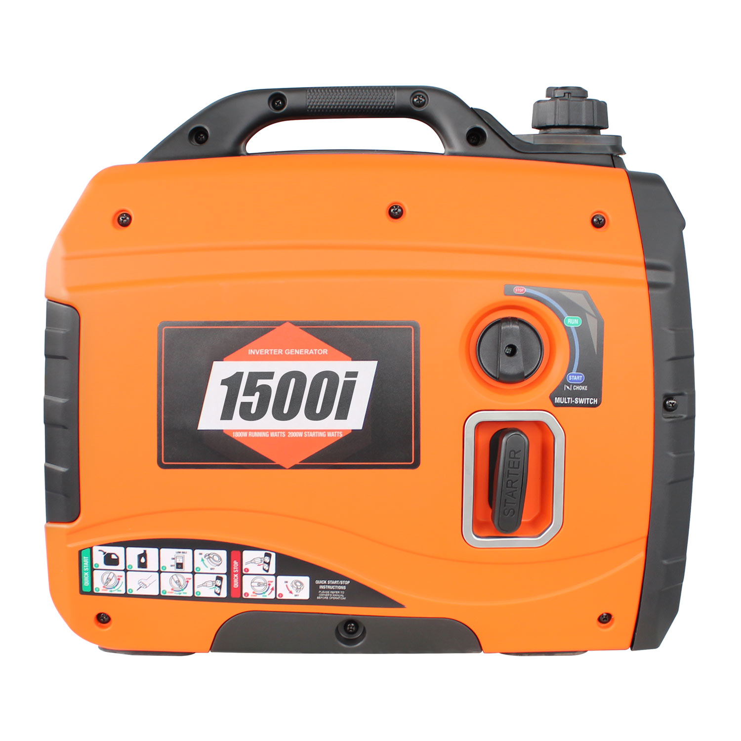 Super Durable Portable Petrol Inverter Generator Home Power Supply 50/60HZ 1KW 2KW 3KW 5KW 6KW 10KW ONE Phase 8.3L Fuel Tank
