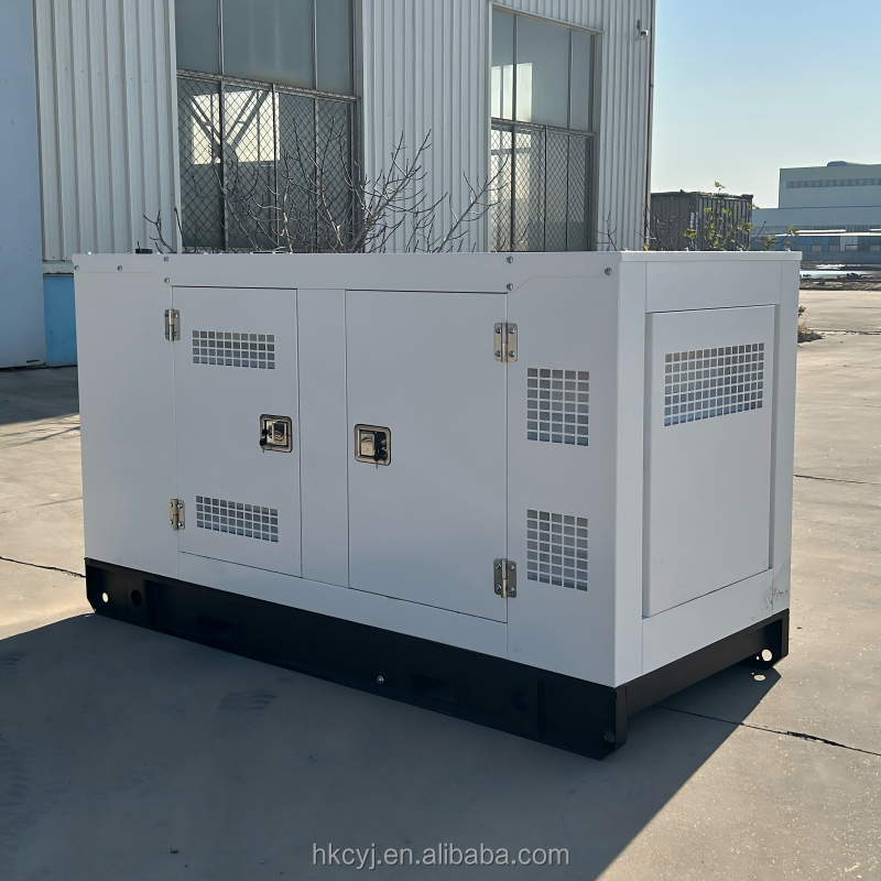 Industrial Silent Type Diesel Engine 20KW 3 Phase Emergency Backup Generator with ATS for Construction Site for Engine