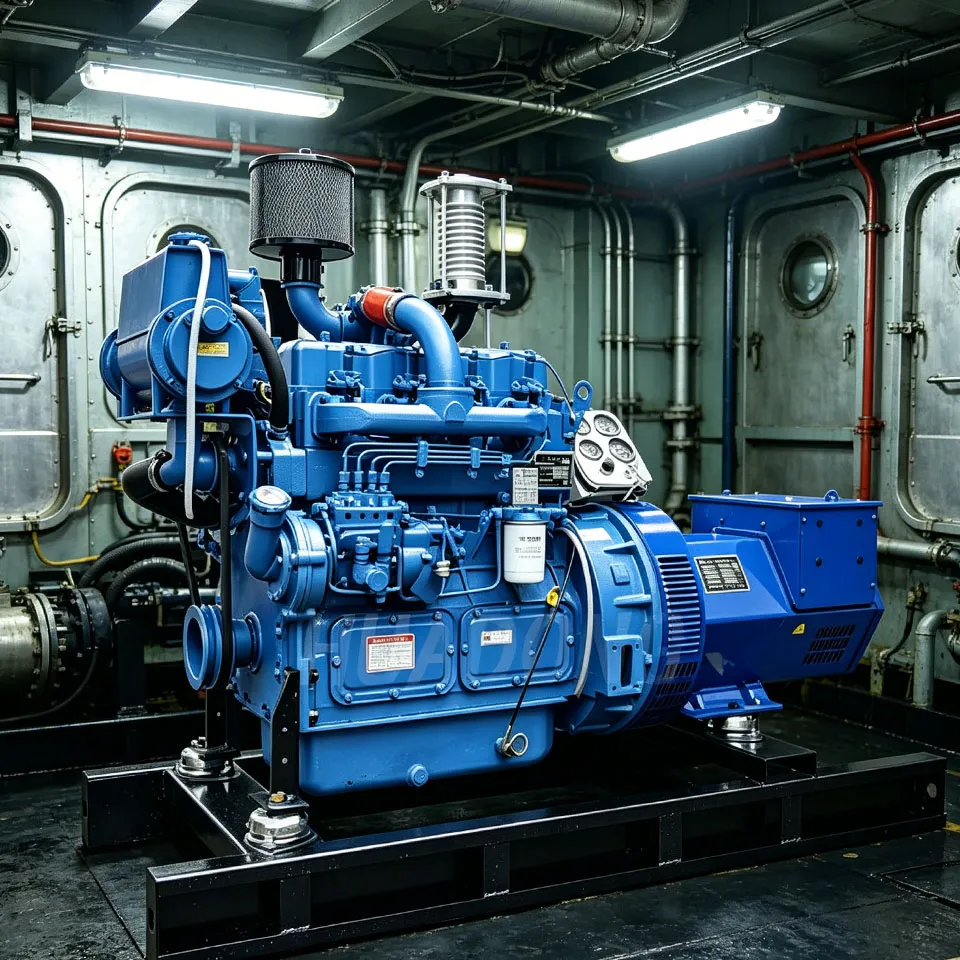 Marine Diesel Generator Set 30kw 37.5kVA Engine Generator Set