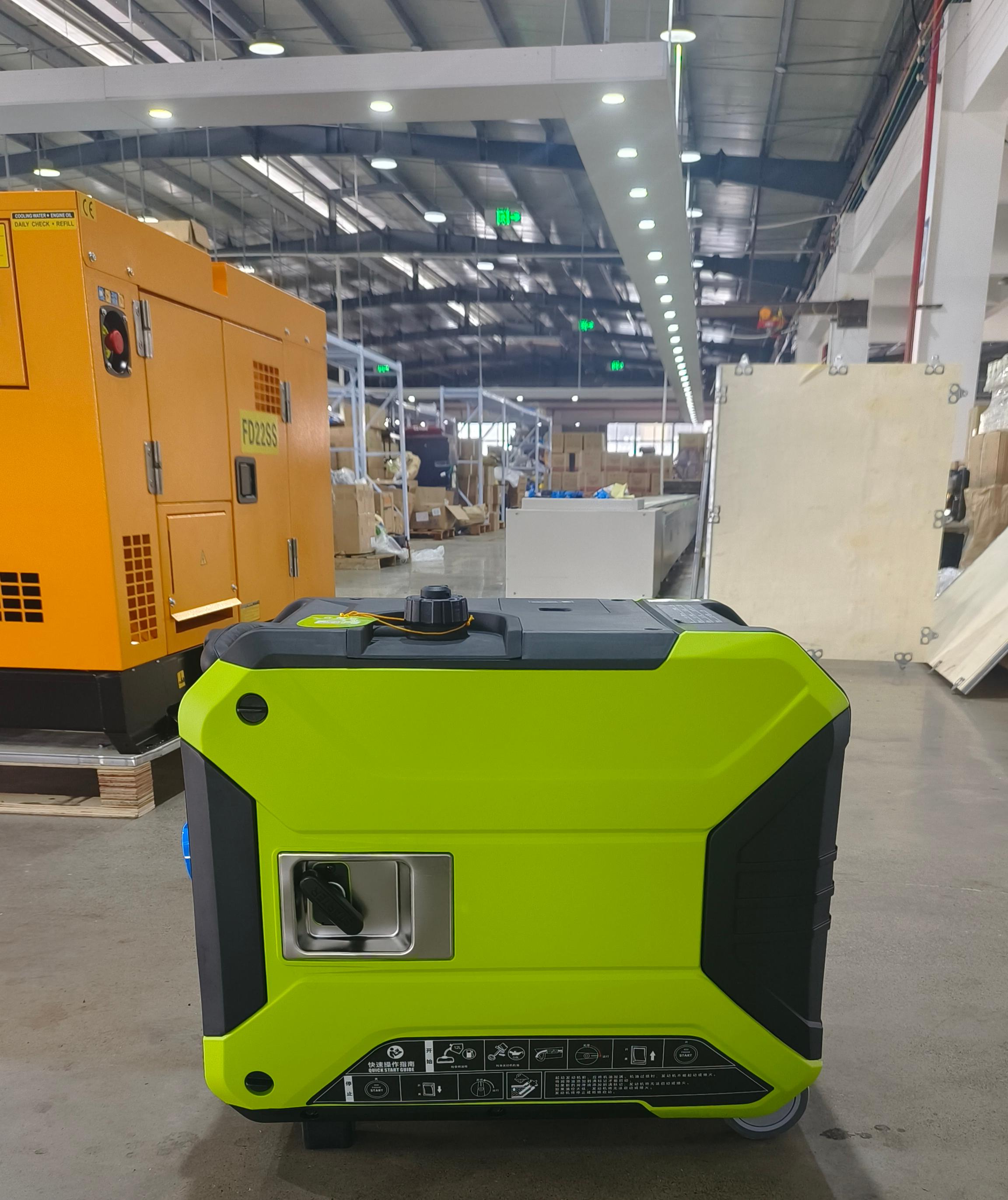 High-Efficiency DC Output Auto Start Gasoline Generator Set Home Standby Portable Digital Inverter 4-Stroke Gasoline Generator
