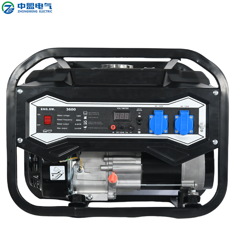Multi Function Portable 3.0KW Gasoline Generator Silent Inverter Type US EU Plug Auto Start Waterproof Power Station