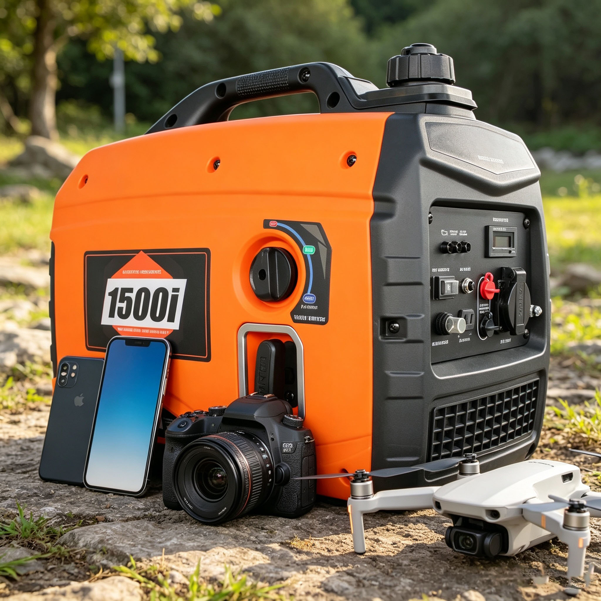 4-Stroke Single Phase Gasoline LPG Natural Gas Home Silent Recoil Start 220V/110V Generators With 3-9KW Power Ratings