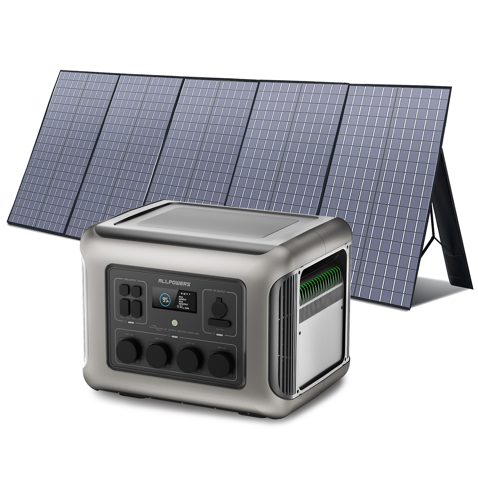 ALLPOWERS R2500 Smart Renewable Energy Products All In One Off Grid Solar Inverter Power Generator Power Station For Home