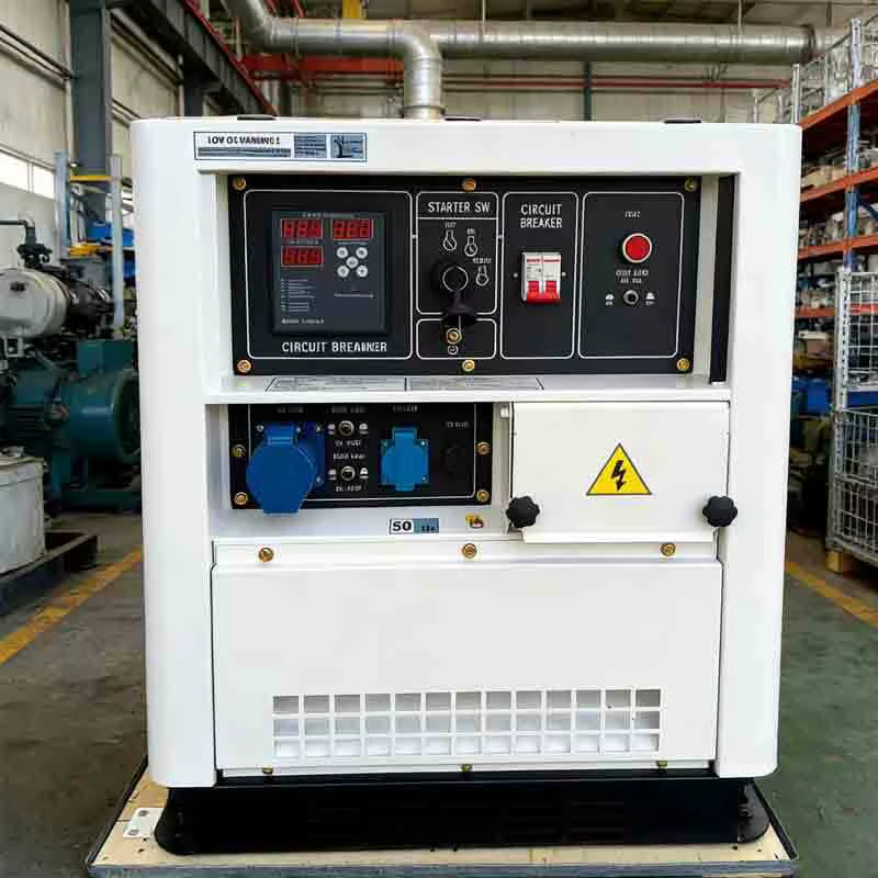 Klead 50kVA Silent Diesel Generator With ATS Soundproof Enclosure For Industrial Factory Power Supply In Philippines