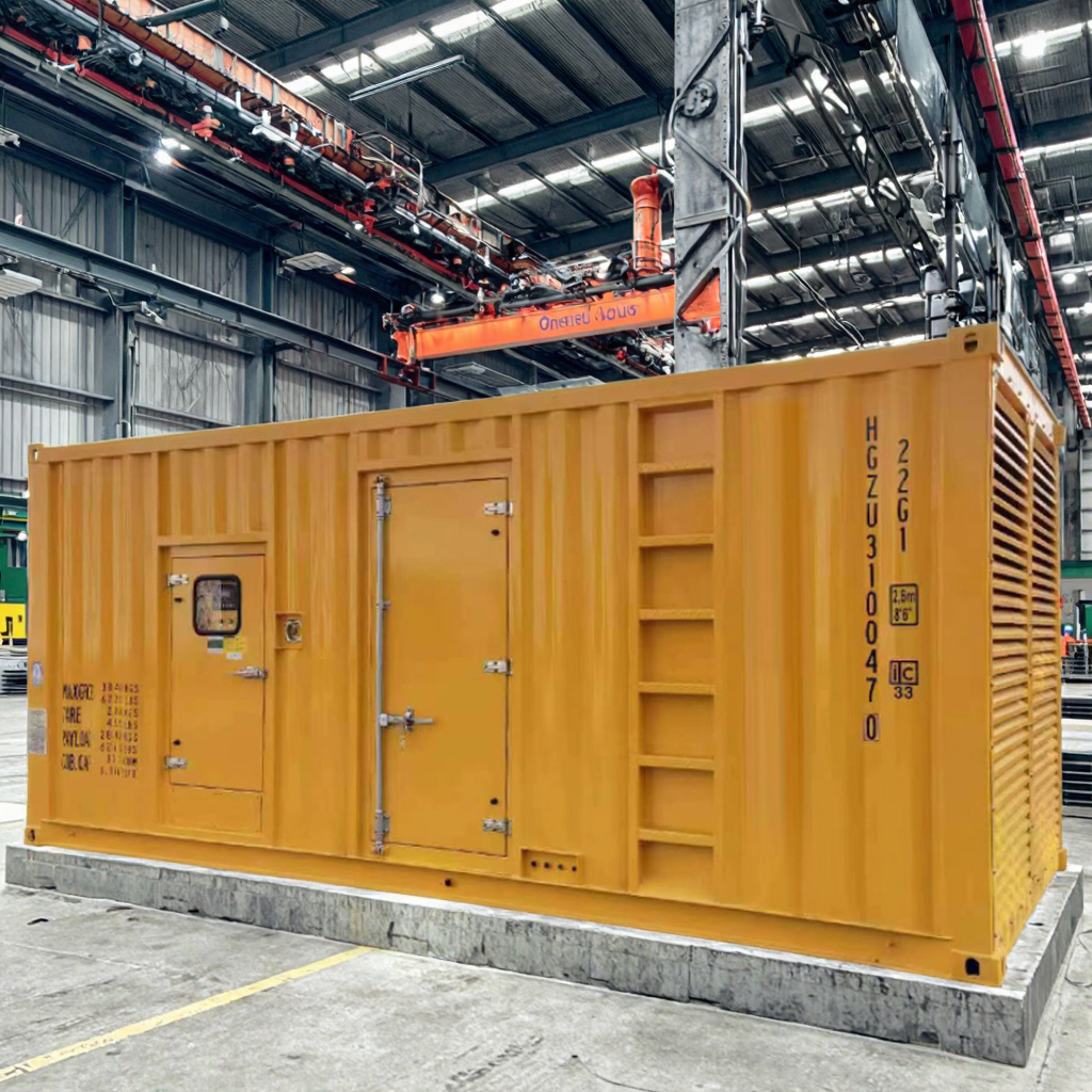 Hot Selling KTA38 G4 Emergency Generator diesel Containerized Cumins 1mw Geradores Cumins 1000kw 1250kva in Saudi Arabia