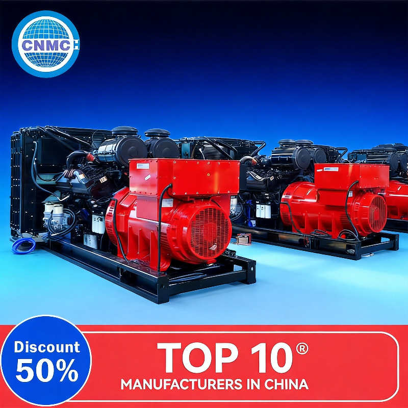500-750kw Open Frame Gas Generator Set Natural Gas/LPG/Biogas 3-Phase 380V Water-Cooled with ATS