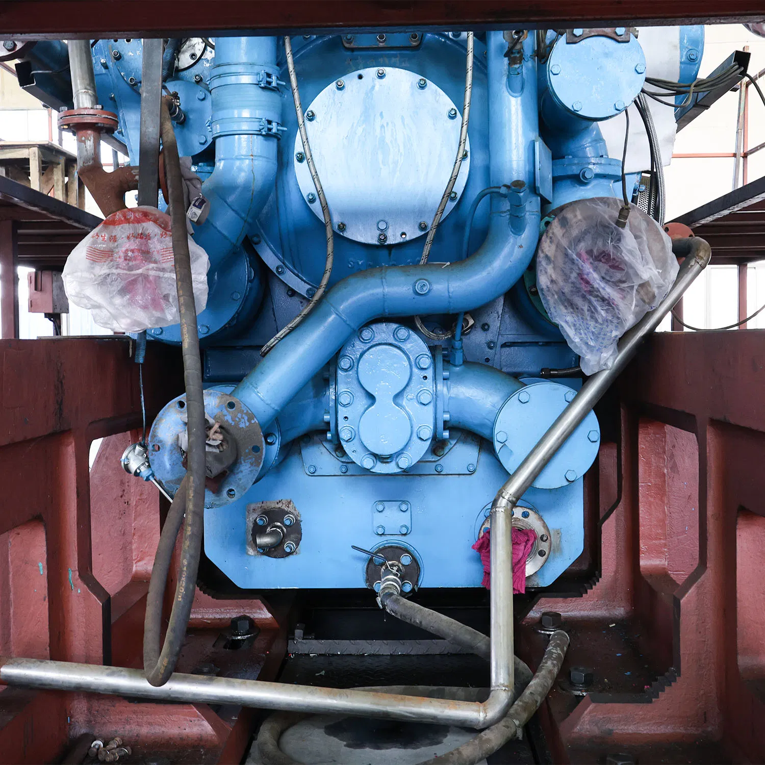 Reliable 5000kw Dual Fuel Gas Generator Set, 1000 Rpm Efficiency