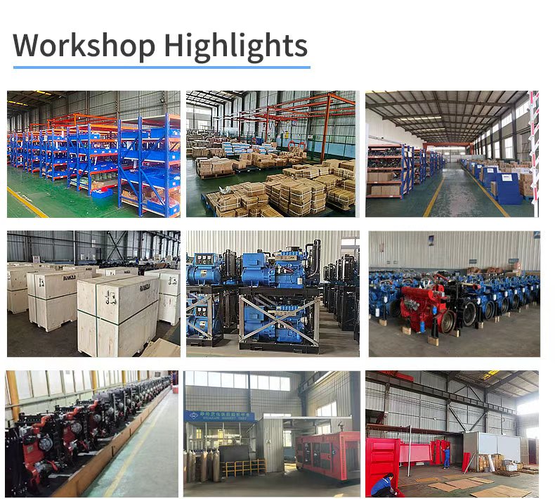 Industrial Silent Type Diesel Engine 20KW 3 Phase Emergency Backup Generator with ATS for Construction Site for Engine