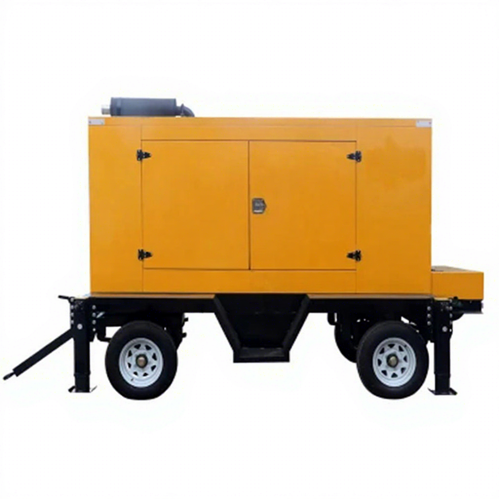 Diesel Generators Set 80Kva/120Kva/200Kw/120Kw/100Kva/150Kw Standby Backup Super Silent Auto Start with Trailer