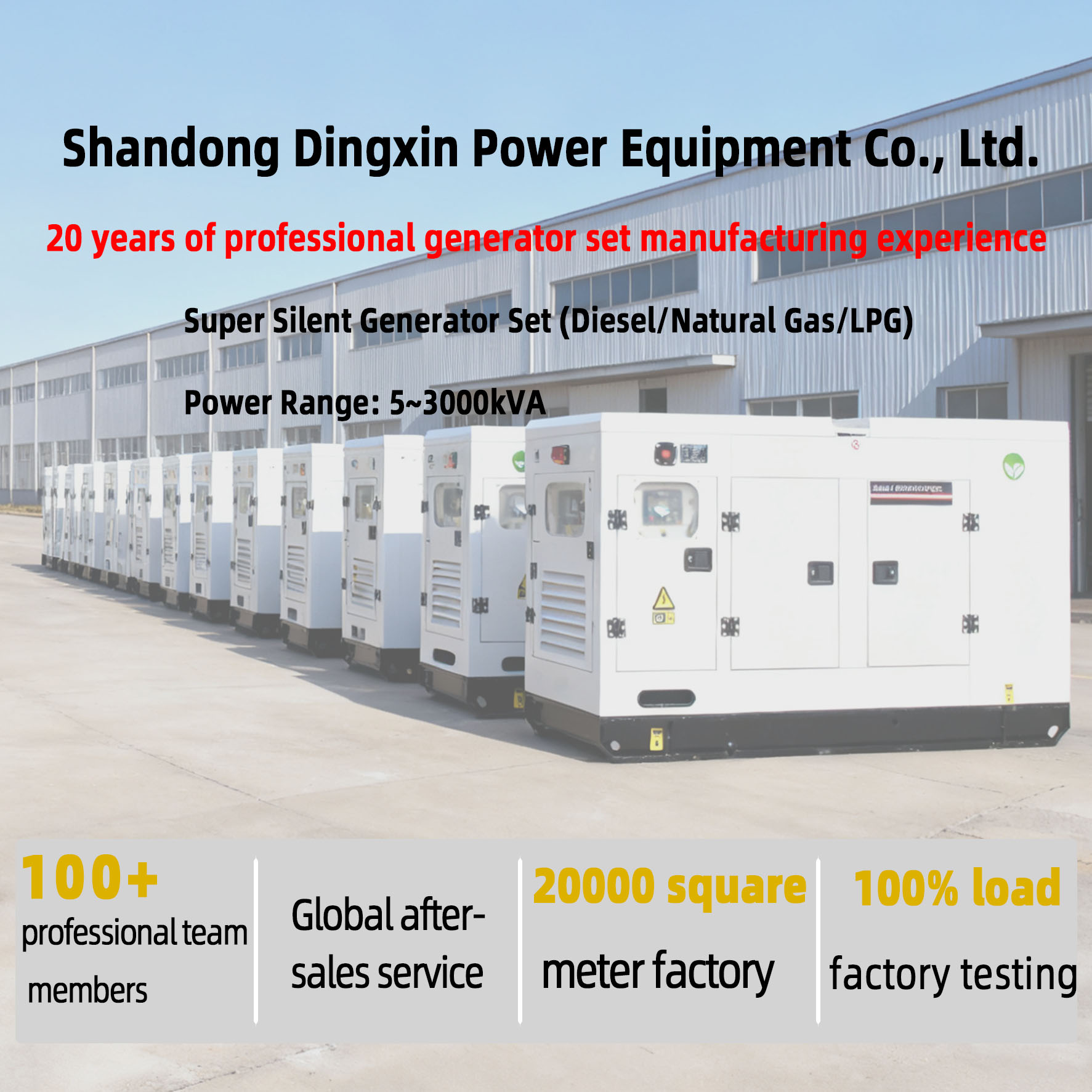 Diesel Generator Banner