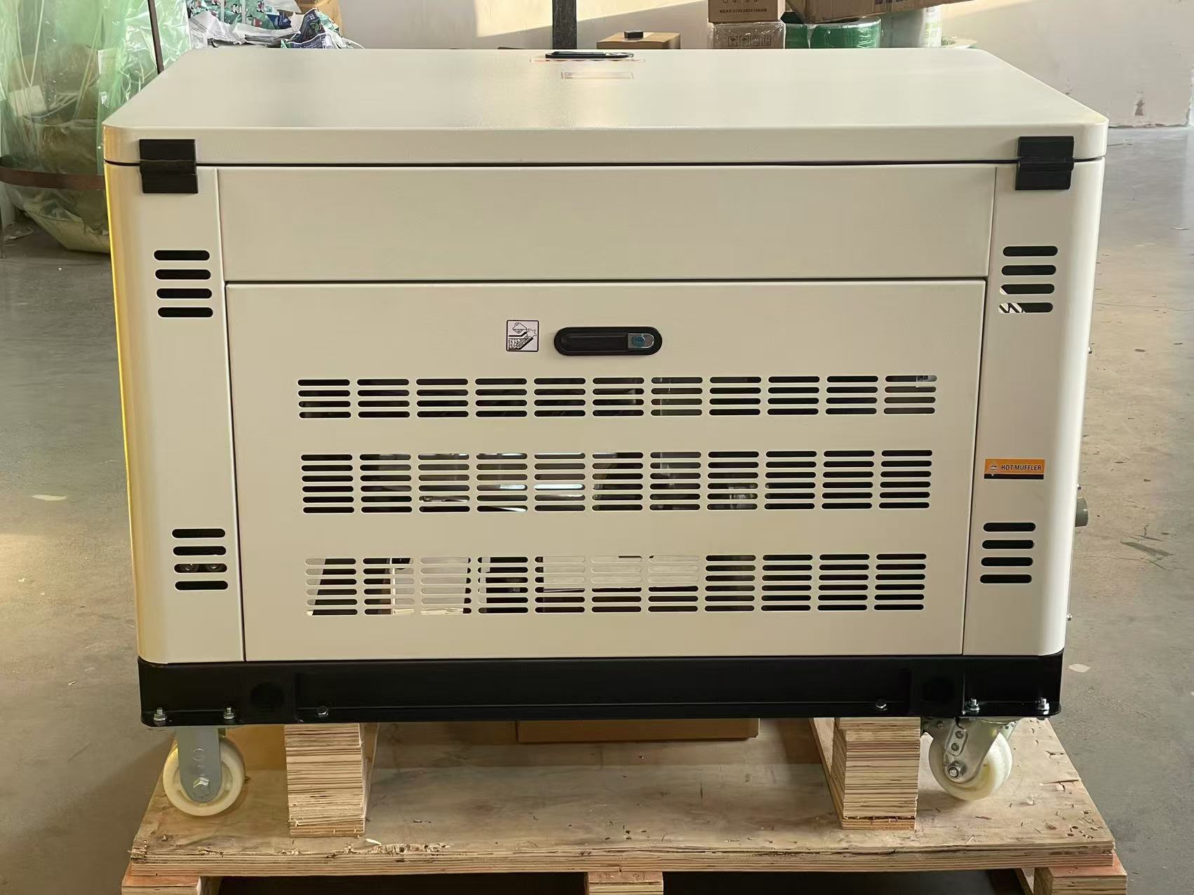NPC Silent 10 kw 15kw 20kw 30kw Portable Dual Fuel Gas Generator Set Natural Gas Gasoline Electric Power Generator for Home Use