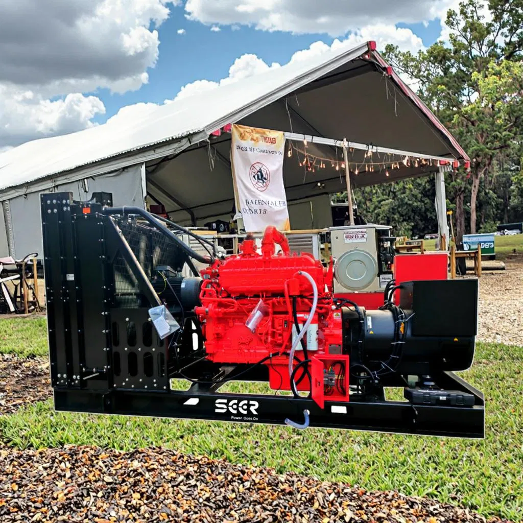 Powerful 150kw CHP LPG Gas Generator Set for Industrial and Commercial Use