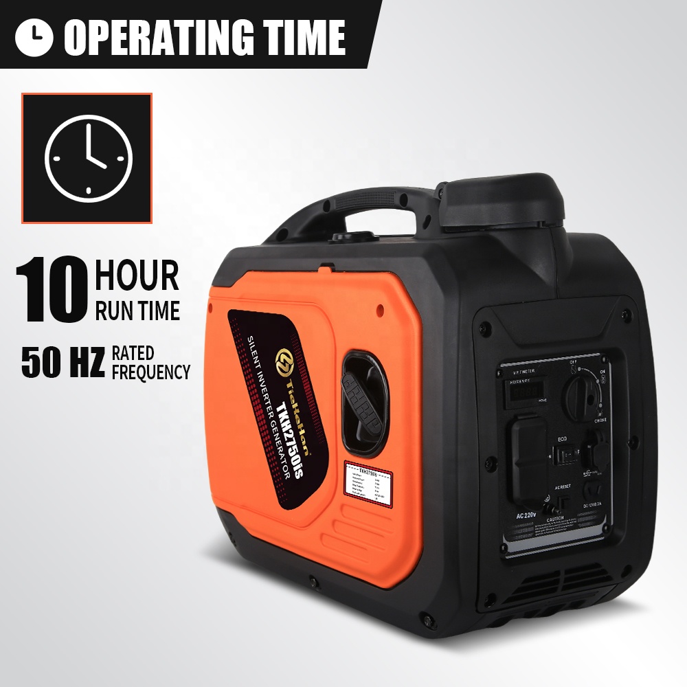 TKH Wholesale 1.8KW 2.25kva 2KW 2.5kva 4-Stroke Silent Camping Gasoline Inverter Generator Sets Home Use