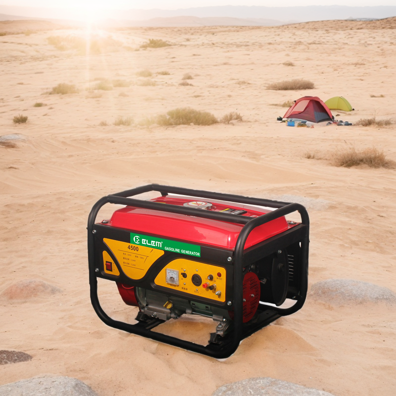 5kVA to 8.75kVA Portable Gasoline Generator Set with Solar Power Integration