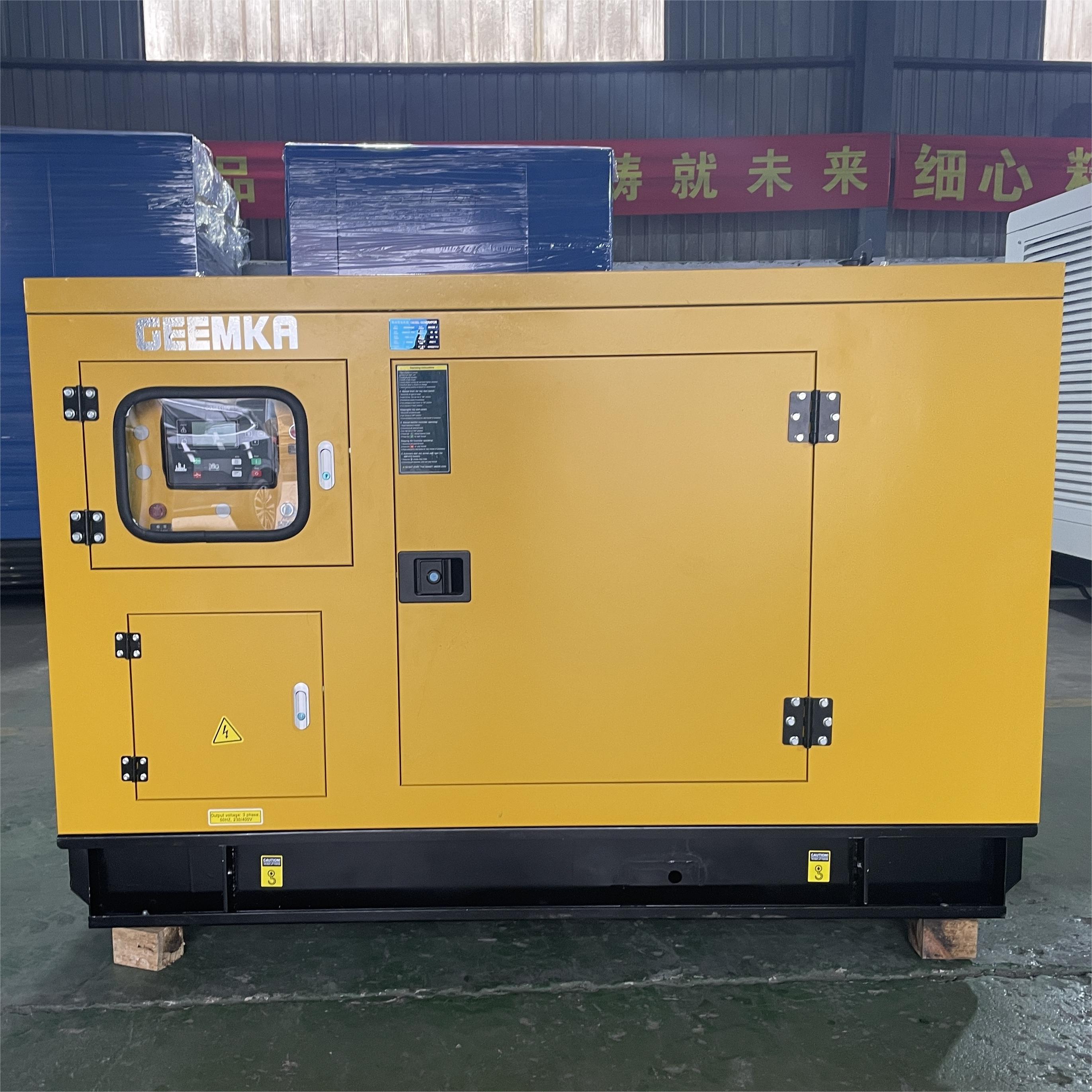 30kw Silent Type Portable Diesel Generator Set for Cold Storage Trailer Generator Diesel Backup Electric Power Genset 37.5kva