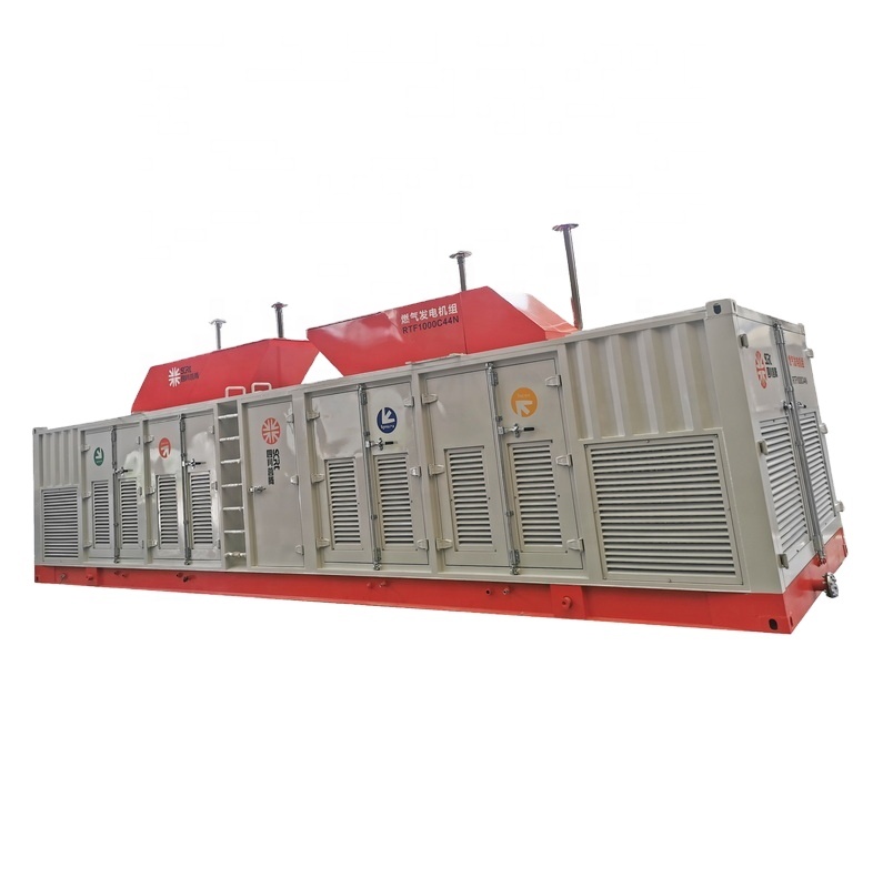 Containerized 2 MW Gas Generator Natural Gas Genset Gas Fuel Generator Set