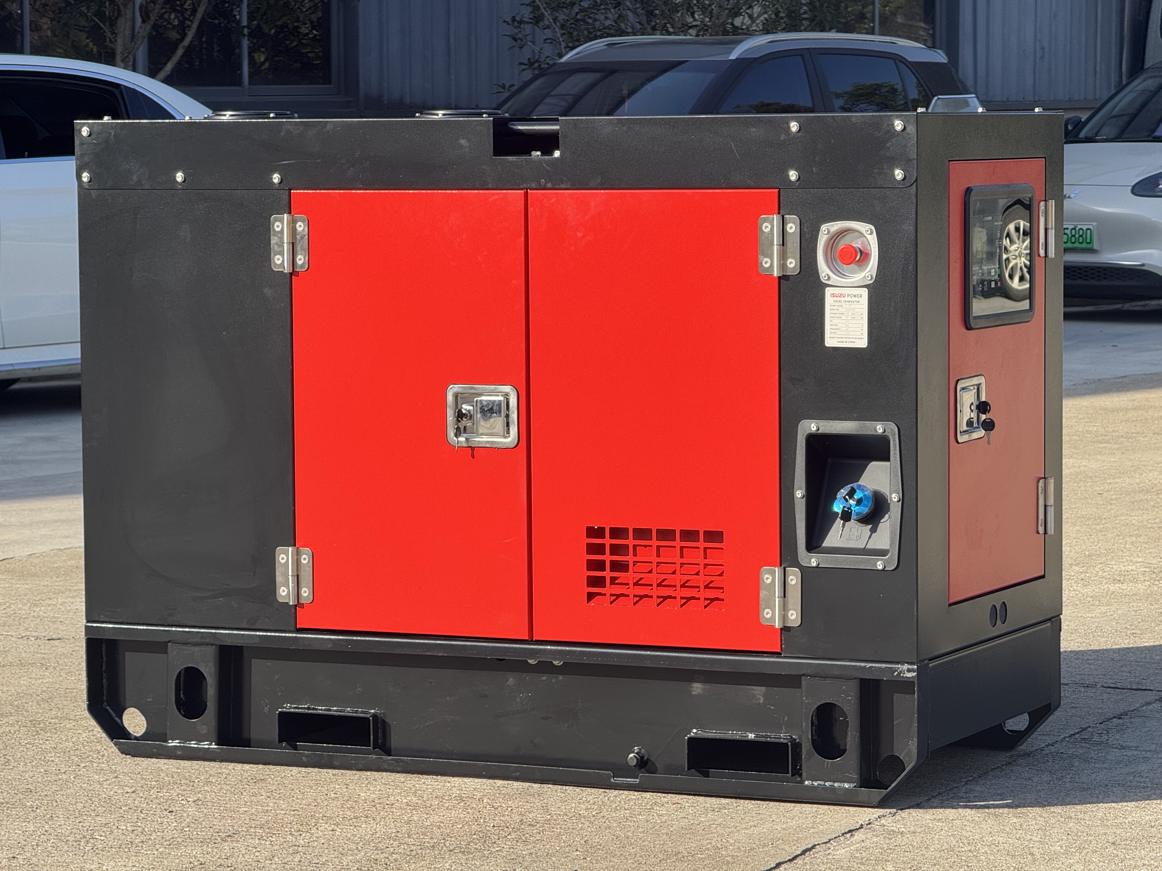 Original Japan Isuzu 10KW 15KW 20KW 25KW 30KW 40KW 50KW 12KVA 25KVA 40KVA Super Silent Diesel Generator Set 3 Phase Home