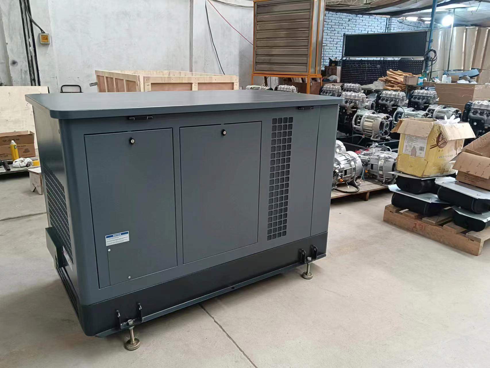 15KW 20KVA 30KW 40KW Gasoline Gas Generator Home Power Generac Single 3 Phase Water Cooled LPG Natural Gas Generator 10-50KVA