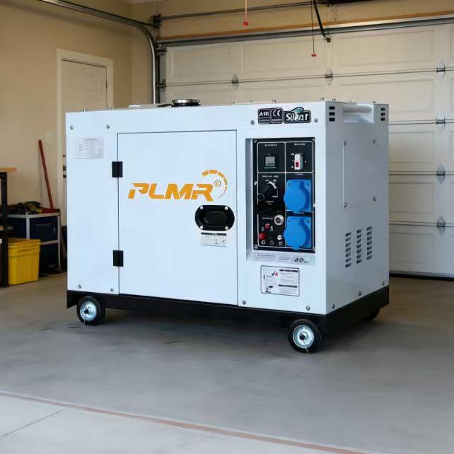 Portable AC Silent Diesel Generators 3 Phase Genset High Power 12kW-50kW Commercial Diesel Generator For Emergency Mobile Power