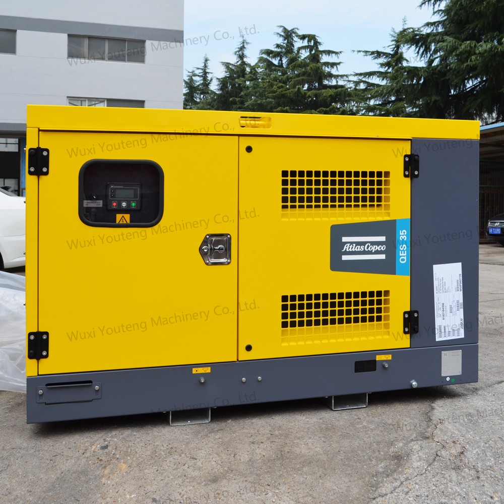 Atlas Copco High Performance QES35 Containerized Diesel Generator Auto Remote Industrial Emergency Power Backup 1500rpm 50Hz