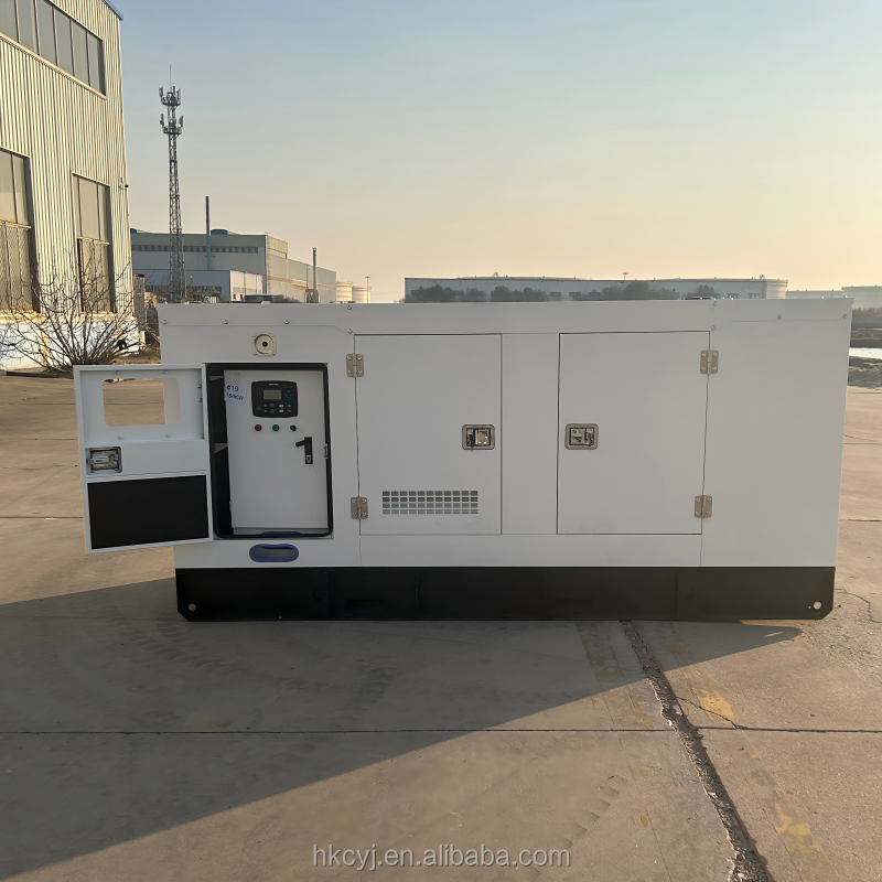 Industrial Silent Type Diesel Engine 20KW 3 Phase Emergency Backup Generator with ATS for Construction Site for Engine