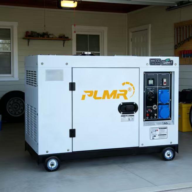 Portable AC Silent Diesel Generators 3 Phase Genset High Power 12kW-50kW Commercial Diesel Generator For Emergency Mobile Power