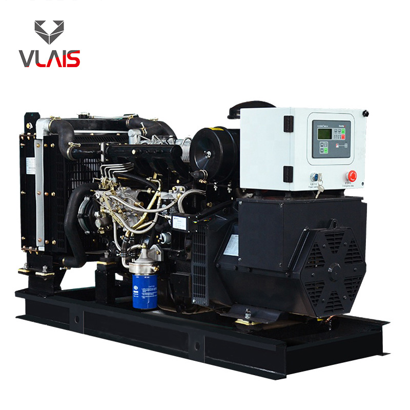 Diesel Generator Set Side View