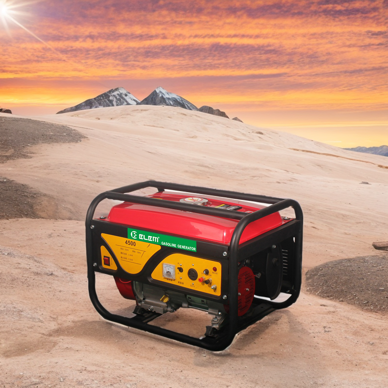 5kVA to 8.75kVA Portable Gasoline Generator Set with Solar Power Integration