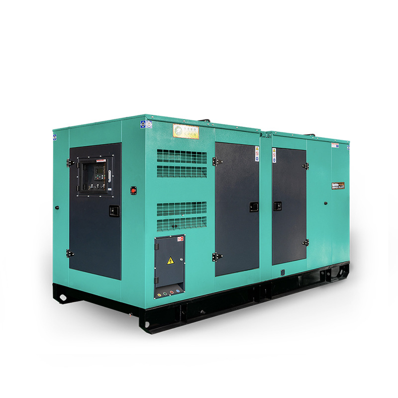 Silent diesel Generator Set, Uninterruptible Emergency Power Supply Backup 350KVA/400KW