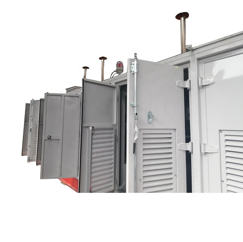 Containerized 2 MW Gas Generator Natural Gas Genset Gas Fuel Generator Set