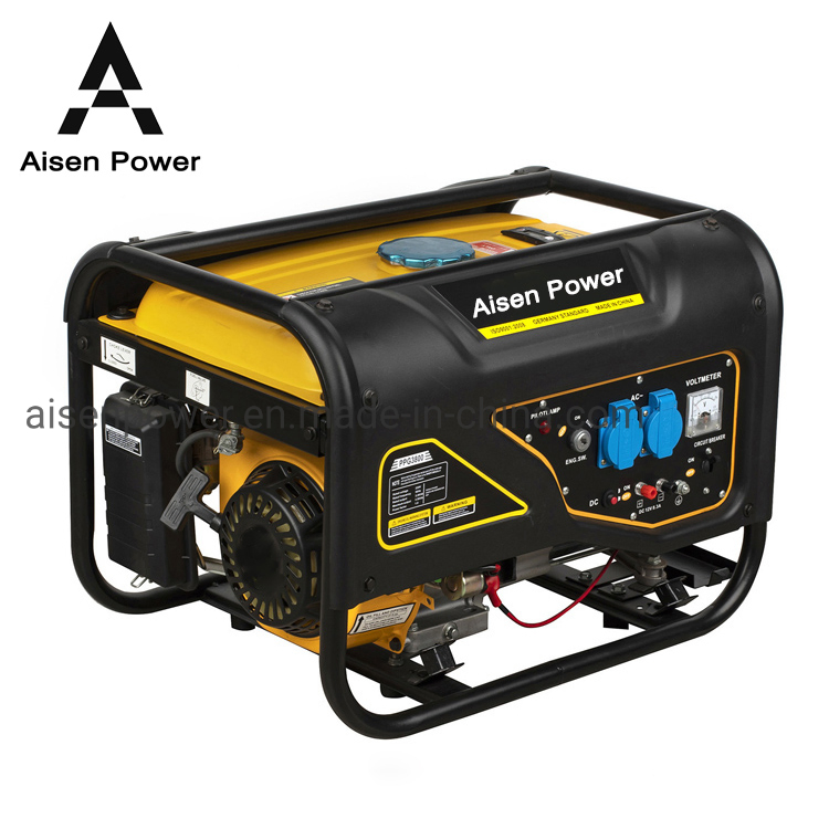 Aisen Portable Gasoline Generator Set for Home Backup Power