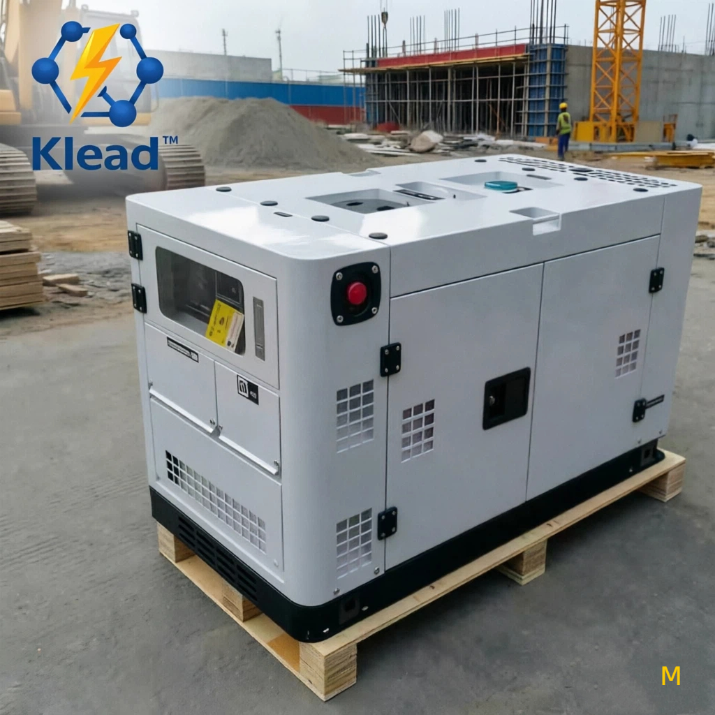 Klead 50kVA Silent Diesel Generator With ATS Soundproof Enclosure For Industrial Factory Power Supply In Philippines