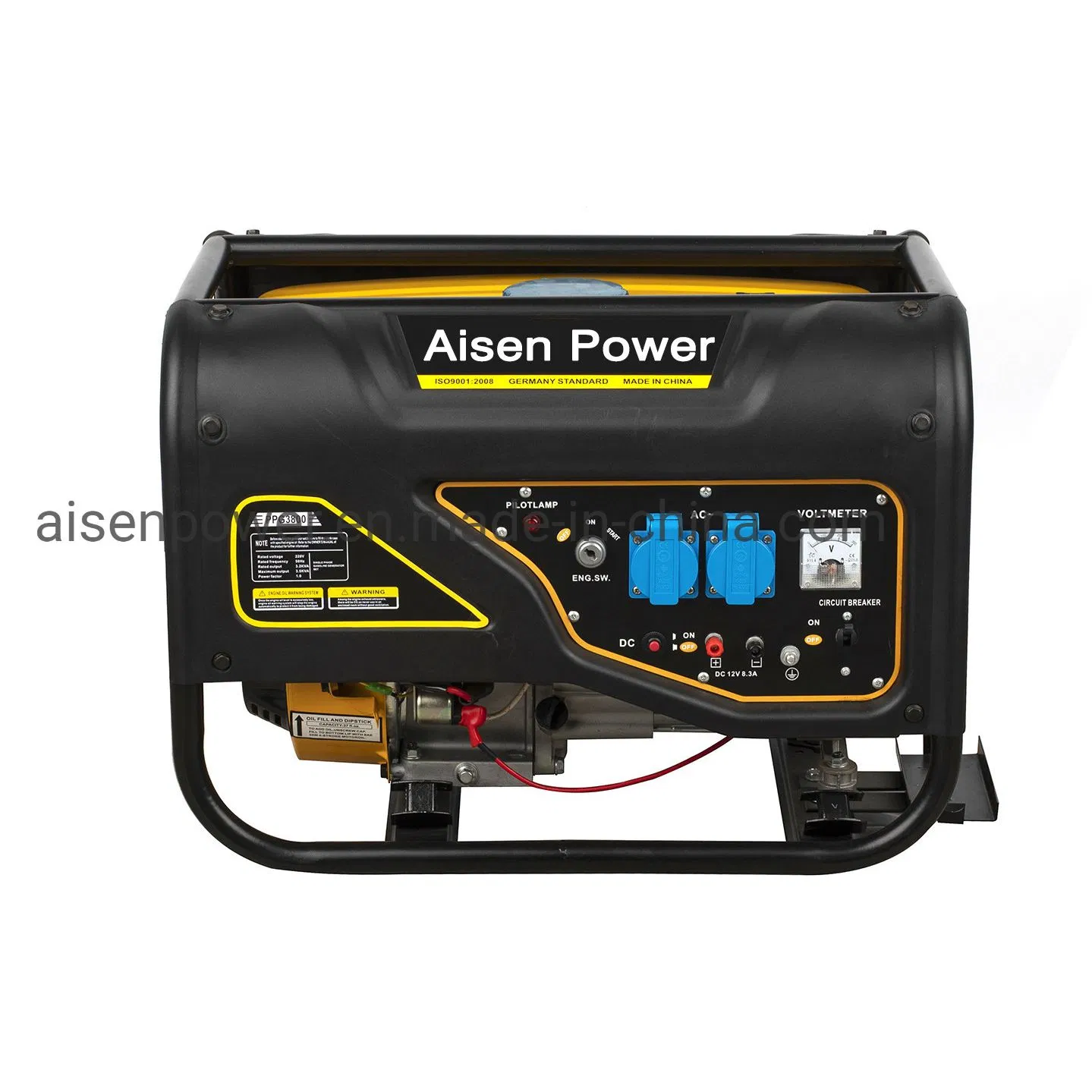 Aisen Portable Gasoline Generator Set for Home Backup Power