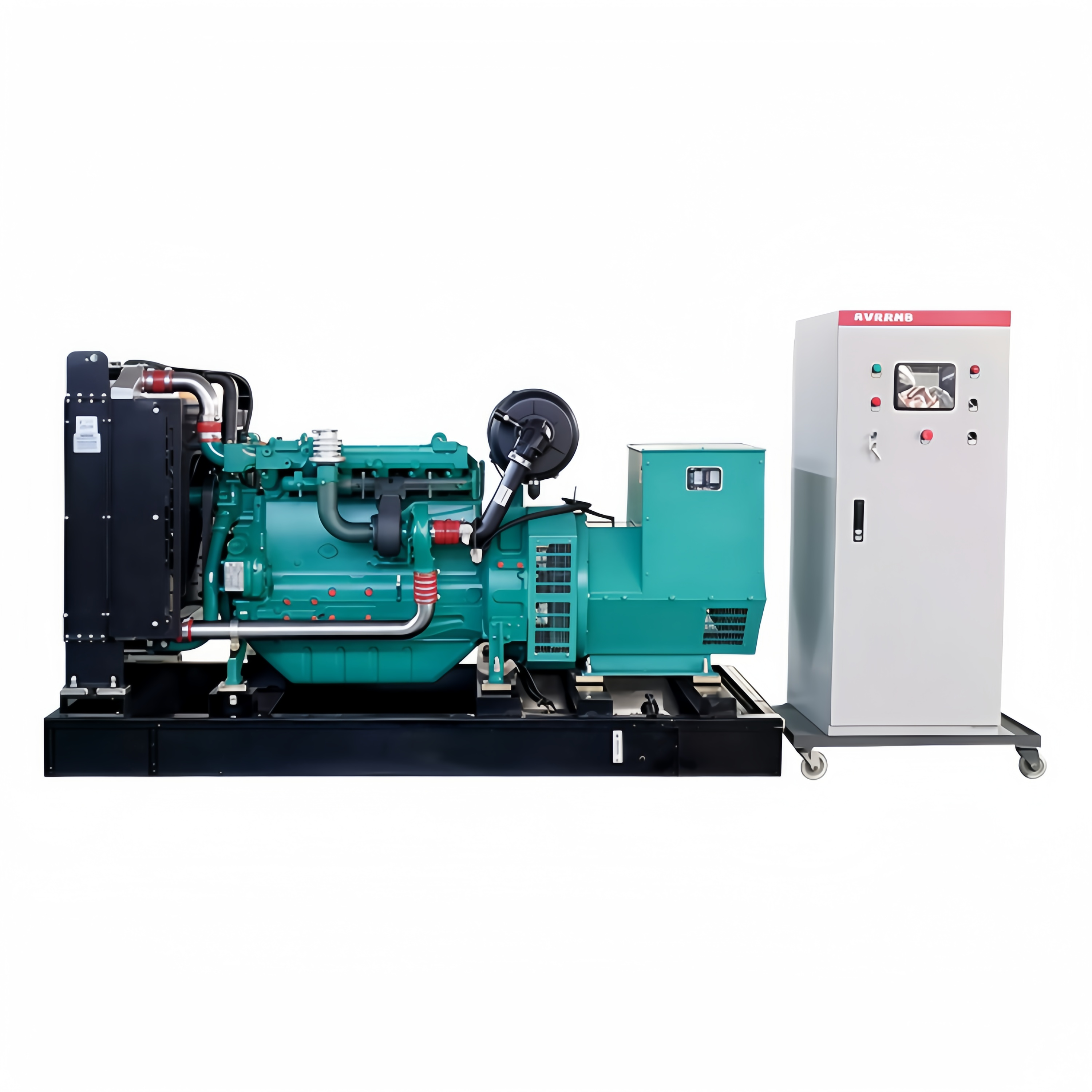 Customized Full-copper Battery diesel Generator with 120KW - Fully Automatic Power Generation Set for Emergency Backup Use