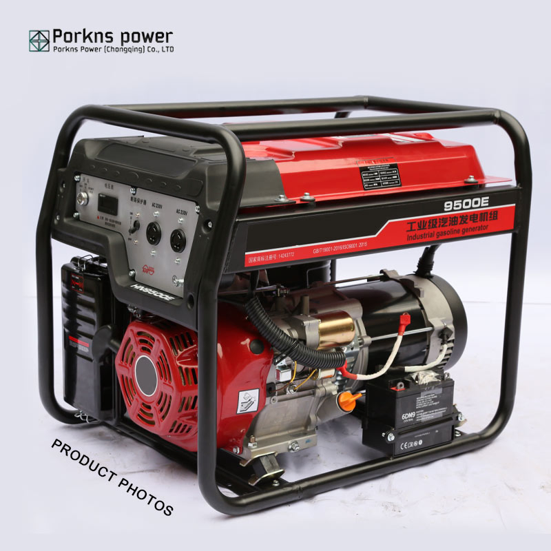 100% Copper Wire Motor 2000W 2800W 5kw 5000W 6.5kw 7.5kw 8kw Petrol Genset Portable Silent Gasoline Generator Set for Home