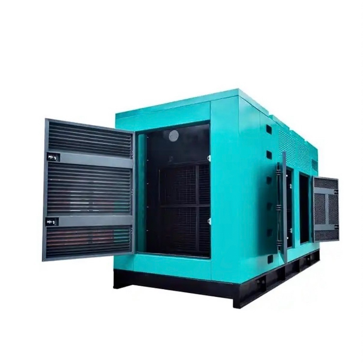 Silent diesel Generator Set, Uninterruptible Emergency Power Supply Backup 350KVA/400KW