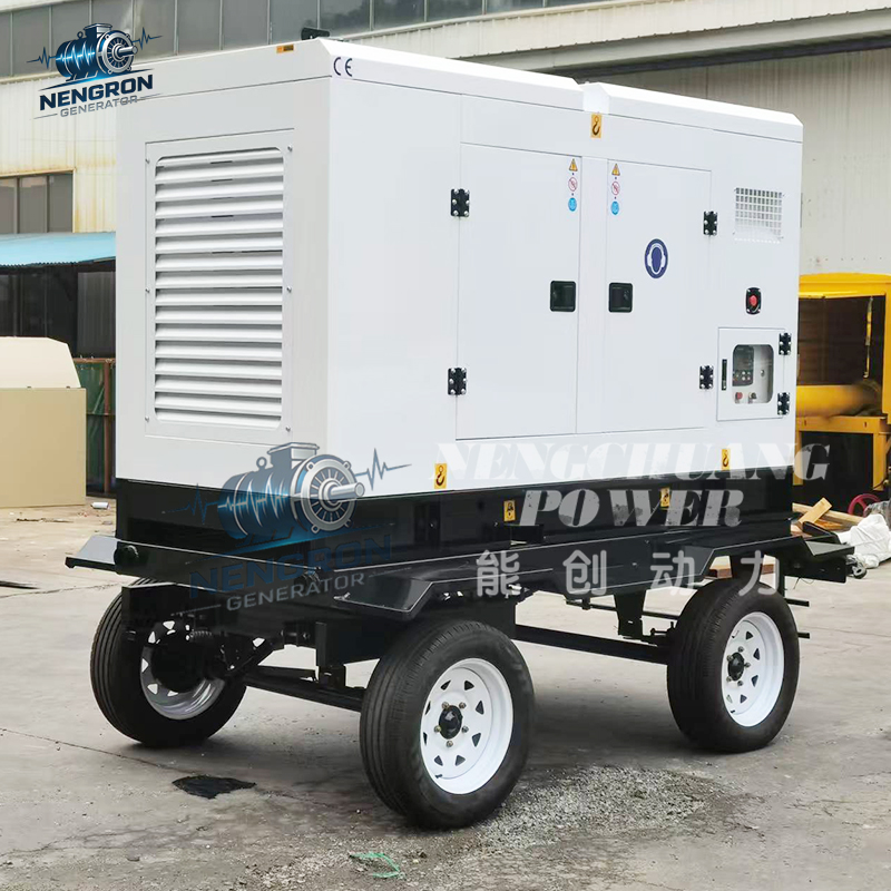 Nengron 80kW Natural Gas Silent Generator 50Hz IP67 1500 RPM CE ISO Certified Residential Farm Standby