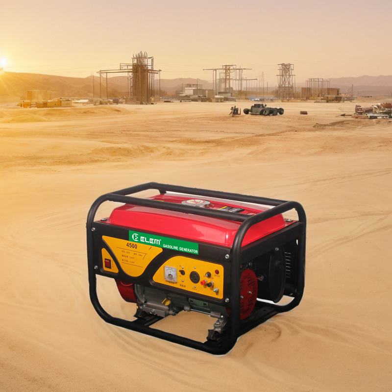 2kVA to 12.5kVA Portable Diesel/Gasoline 4 Stroke Single Cylinder Power Generator Set