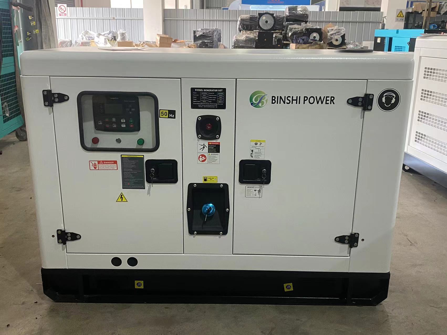 Diesel Generator Left View