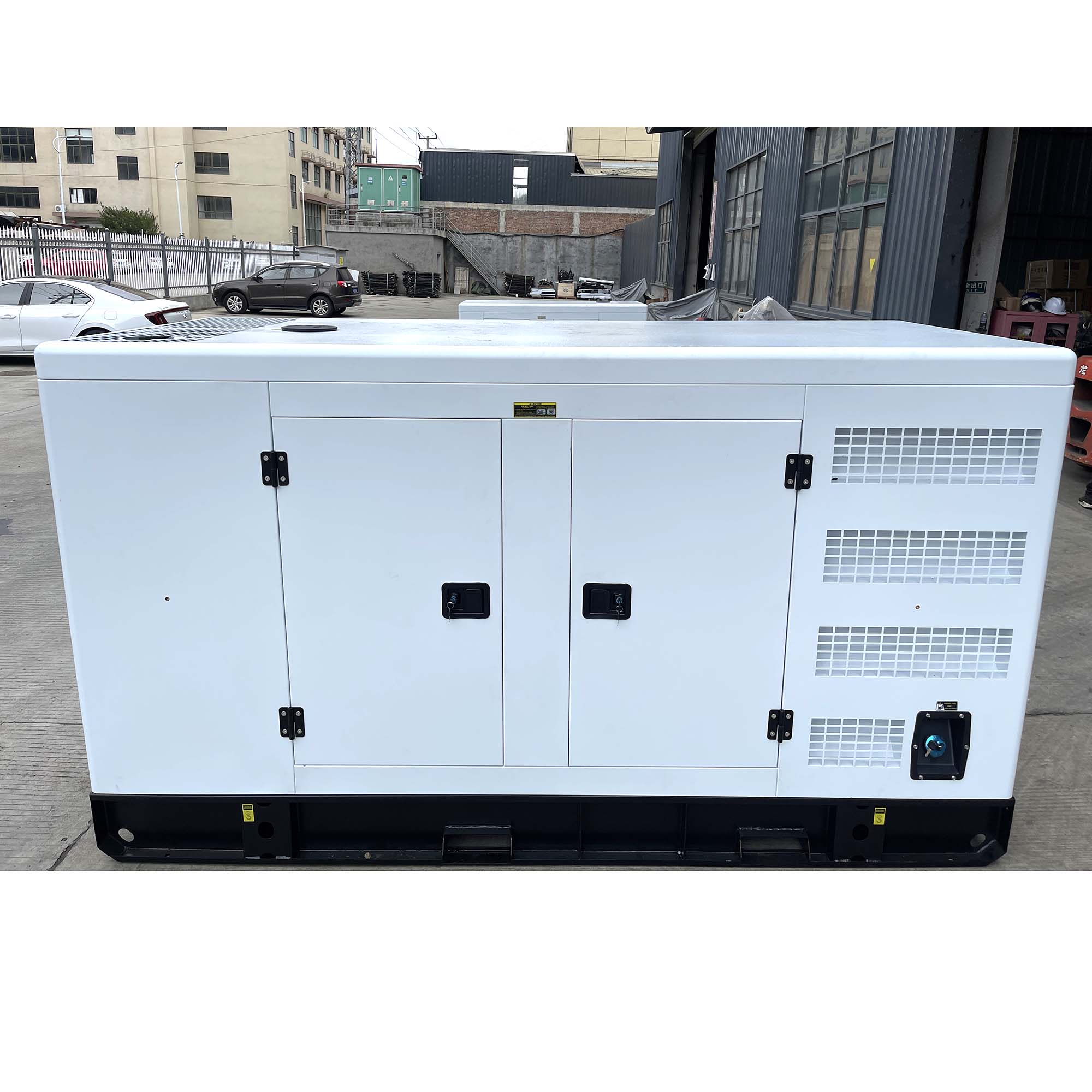 Citylion 80KW 100KW Silent Type Diesel Portable Generator 80KVA 100KVA Set Genset with 50Hz Frequency and 480V Rated Voltage