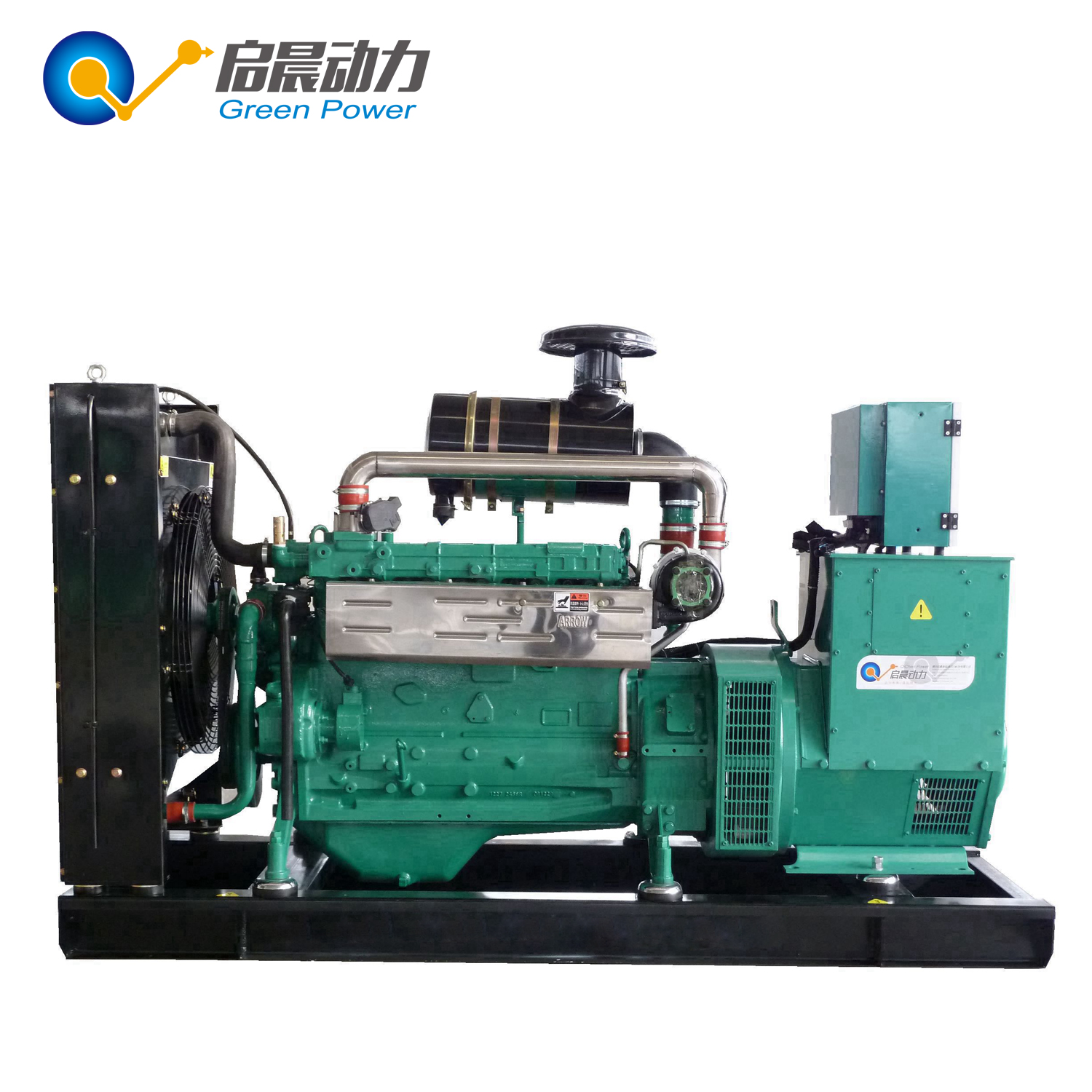 Natural Gas Biogas Generator 50KW-1000KW Eco-Friendly High Efficiency ISO9001 CE Certified LPG/LNG/CNG Gasoline Genset
