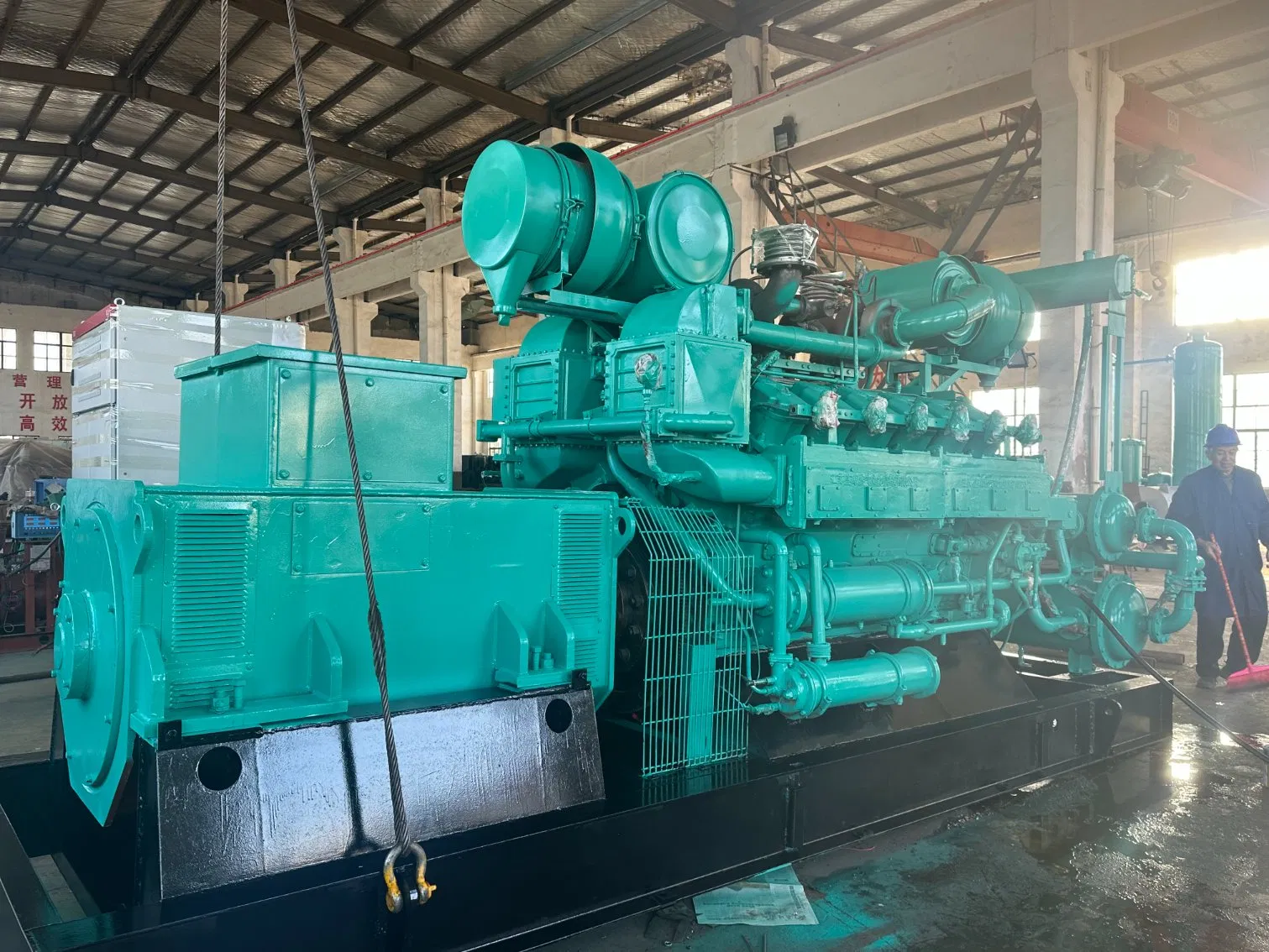 Dual Fuel Generator Set for High Efficiency and Versatility