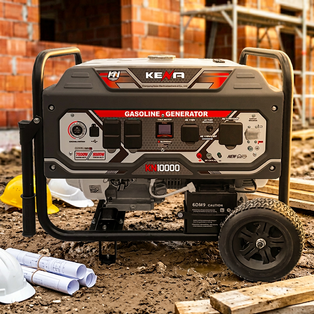 Factory-Direct Portable Gasoline Generators 3KW 5KW 6KW 8000W Home Backup, Camping, And Workplace Gasoline Generators