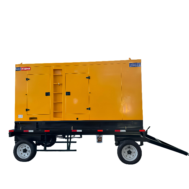 30kw/37.5kVA Electric Diesel Power Generator Mobile Trailer Generating Set with Power Engine for Outdoor Power